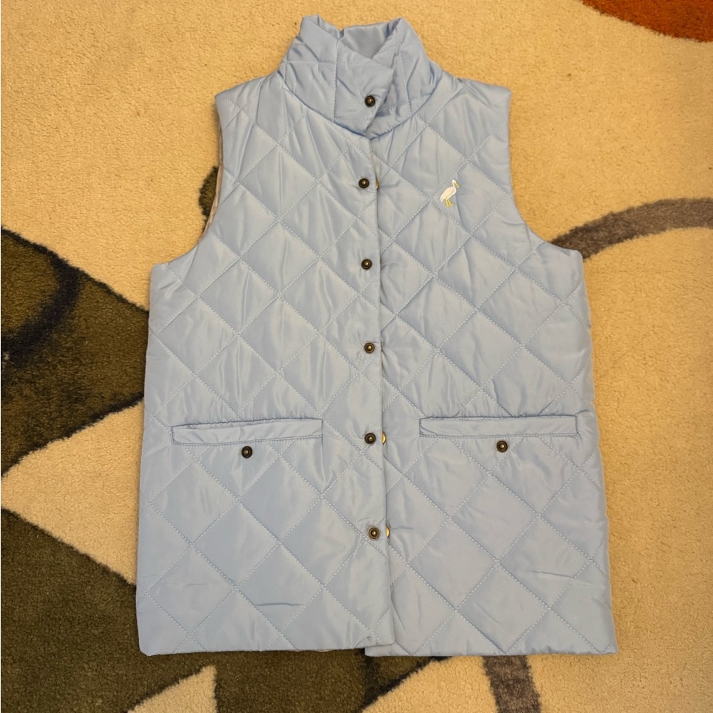 The Beaufort Bonnet Company Blue Vest Boys 8